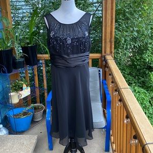 Beautiful Black Sequined Dress